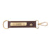 Personalized Keychain With Charms - Brown - Uncommongifts.in